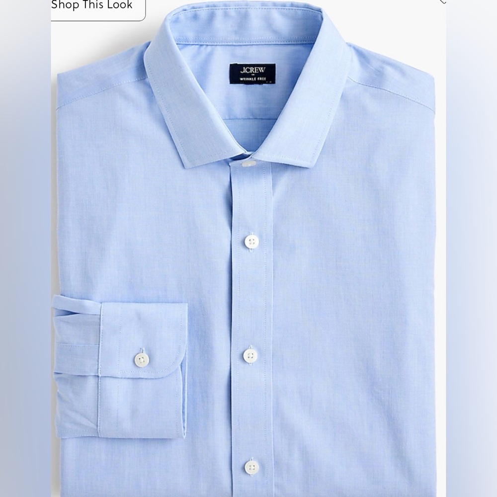 J. Crew Factory Slim Performance Dress Shirt